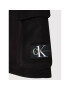 Calvin Klein Jeans Pantaloni scurți sport Badge IB0IB01182 Negru Regular Fit - Pled.ro