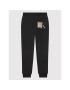 Calvin Klein Jeans Pantaloni trening Monogram Block Logo IB0IB01013 Negru Regular Fit - Pled.ro