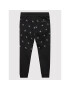 Calvin Klein Jeans Pantaloni trening Repeated Monogram IB0IB01152 Negru Regular Fit - Pled.ro