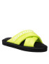 Calvin Klein Jeans Papuci de casă Home Criss Cross Slipper YW0YW00477 Verde - Pled.ro