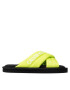 Calvin Klein Jeans Papuci de casă Home Criss Cross Slipper YW0YW00477 Verde - Pled.ro