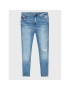 Calvin Klein Jeans Plus Blugi J20J219517 Albastru Skinny Fit - Pled.ro