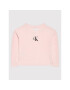 Calvin Klein Jeans Pulover Monogram IG0IG01285 Roz Relaxed Fit - Pled.ro