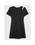 Calvin Klein Jeans Rochie de zi Cut Out Punto IG0IG01560 Negru Regular Fit - Pled.ro