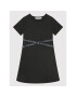 Calvin Klein Jeans Rochie de zi Punto Logo IG0IG01309 Negru Regular Fit - Pled.ro