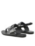 Calvin Klein Jeans Sandale Flat Sandal Toepost Hw YW0YW00953 Negru - Pled.ro