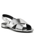 Calvin Klein Jeans Sandale Flat YW0YW00134 Argintiu - Pled.ro