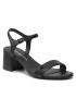 Calvin Klein Jeans Sandale Heel Sandal Strap Lth YW0YW00554 Negru - Pled.ro