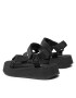 Calvin Klein Jeans Sandale Prefresato Sandal 1 YW0YW00557 Negru - Pled.ro