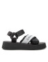 Calvin Klein Jeans Sandale Prefresato Sandal YW0YW00671 Negru - Pled.ro