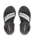 Calvin Klein Jeans Sandale Prefresato Sandal YW0YW00671 Negru - Pled.ro