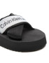 Calvin Klein Jeans Sandale Prefresato Sandal YW0YW00671 Negru - Pled.ro