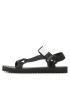 Calvin Klein Jeans Sandale Prefresato Webbing Strap Badge YM0YM00639 Negru - Pled.ro