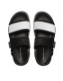 Calvin Klein Jeans Sandale Sandal Doublebar Hardware YM0YM00643 Negru - Pled.ro