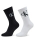 Calvin Klein Jeans Set de 2 perechi de șosete lungi de damă Sock 2P Scatter 701224133 Alb - Pled.ro