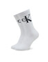 Calvin Klein Jeans Set de 2 perechi de șosete lungi de damă Sock 2P Scatter 701224133 Alb - Pled.ro