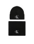 Calvin Klein Jeans Set Fular și Căciulă Gifting Mono Beanie/Scarf K50K511199 Negru - Pled.ro