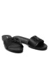 Calvin Klein Jeans Șlapi Flat Sandal Hw Lth YW0YW00543 Negru - Pled.ro