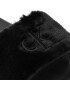 Calvin Klein Jeans Șlapi Slide Fur YW0YW00719 Negru - Pled.ro