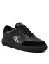 Calvin Klein Jeans Sneakers Casual Cupsole Laceup Low Mono YM0YM00496 Negru - Pled.ro