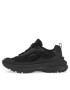 Calvin Klein Jeans Sneakers Chunky Runner Low Lace Refl YM0YM00777 Negru - Pled.ro