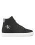 Calvin Klein Jeans Sneakers Classic Cupsole Laceup Mid YM0YM00493 Negru - Pled.ro