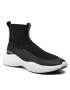 Calvin Klein Jeans Sneakers Runner Sneaker Sock Knit YM0YM00045 Negru - Pled.ro