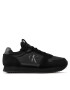 Calvin Klein Jeans Sneakers Runner Sock Laceup Ny-Lth YM0YM00553 Negru - Pled.ro