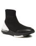 Calvin Klein Jeans Sneakers Sporty Run Comfair High/Low Freq YM0YM00631 Negru - Pled.ro