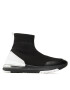 Calvin Klein Jeans Sneakers Sporty Run Comfair High/Low Freq YM0YM00631 Negru - Pled.ro