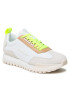 Calvin Klein Jeans Sneakers Toothy Runner Laceup Fluo Contr YM0YM00672 Alb - Pled.ro