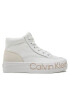 Calvin Klein Jeans Sneakers Vulc Flatf Mid Wrap Around Logo YW0YW00865 Alb - Pled.ro