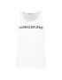 Calvin Klein Jeans Tank top Institutional J30J315249 Alb Regular Fit - Pled.ro