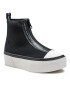 Calvin Klein Jeans Teniși Cupsole Flatform Mid Zip YW0YW00767 Negru - Pled.ro