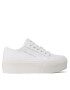 Calvin Klein Jeans Teniși Cupsole Flatform Ny Preal Wn YW0YW01221 Alb - Pled.ro