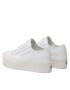 Calvin Klein Jeans Teniși Cupsole Flatform Ny Preal Wn YW0YW01221 Alb - Pled.ro