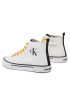 Calvin Klein Jeans Teniși High Top Lace-Up Sneaker V3X9-80569-0890 S Alb - Pled.ro