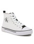 Calvin Klein Jeans Teniși High Top Lace-Up Sneaker V3X9-80569-0890 S Alb - Pled.ro