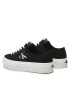 Calvin Klein Jeans Teniși Vulc Flatform Essential Mono YW0YW01030 Negru - Pled.ro