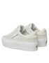 Calvin Klein Jeans Teniși Vulc Flatform Laceup Ny Pearl Wn YW0YW01037 Alb - Pled.ro