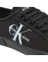 Calvin Klein Jeans Teniși Vulcanized Sneaker Laceup Co YM0YM00254 Negru - Pled.ro