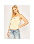 Calvin Klein Jeans Top Camisole J20J213049 Galben Regular Fit - Pled.ro