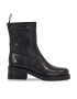 Calvin Klein Jeans Botine Biker Boot Lth Wn YW0YW01330 Negru - Pled.ro