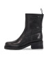 Calvin Klein Jeans Botine Biker Boot Lth Wn YW0YW01330 Negru - Pled.ro