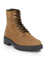 Calvin Klein Jeans Trappers Combat Mid Laceup Wl Suede YM0YM00765 Maro - Pled.ro