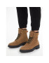 Calvin Klein Jeans Trappers Combat Mid Laceup Wl Suede YM0YM00765 Maro - Pled.ro