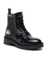 Calvin Klein Jeans Trappers Military Boot Mix Material YW0YW00673 Negru - Pled.ro