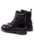 Calvin Klein Jeans Trappers Military Boot Mix Material YW0YW00673 Negru - Pled.ro