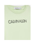 Calvin Klein Jeans Tricou Institutional IU0IU00298 Verde Regular Fit - Pled.ro