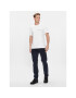 Calvin Klein Jeans Tricou Institutional J30J324671 Alb Regular Fit - Pled.ro